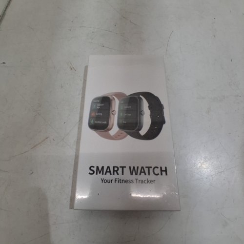 SMART WATCH FITNESS TRACKER - 1.91" HD SCREEN, HEART RATE/SLEEP MONITOR, SPO2, IP68 WATERPROOF, STEP COUNTER, FOR ANDROID/IOS - PINK (MODEL: T60) image 2