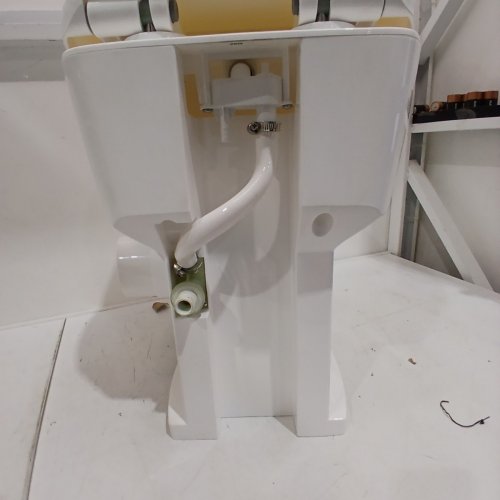 KOHREE RESIDENTIAL HEIGHT RV TOILET - 18.5" STANDARD HEIGHT - WHITE (MODEL: KR3141-CA) image 5