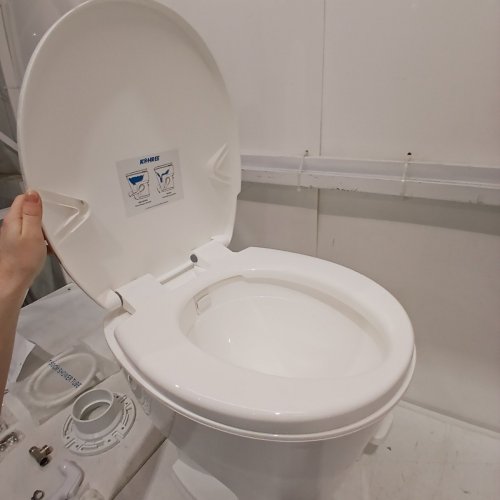 KOHREE RESIDENTIAL HEIGHT RV TOILET - 18.5" STANDARD HEIGHT - WHITE (MODEL: KR3141-CA) image 8