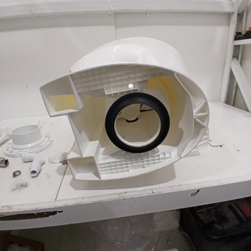 KOHREE RESIDENTIAL HEIGHT RV TOILET - 18.5" STANDARD HEIGHT - WHITE (MODEL: KR3141-CA) image 11