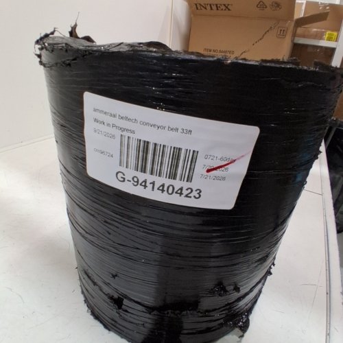 AMMERAAL BELTECH CONVEYOR BELT - 33FT - BLACK image 2