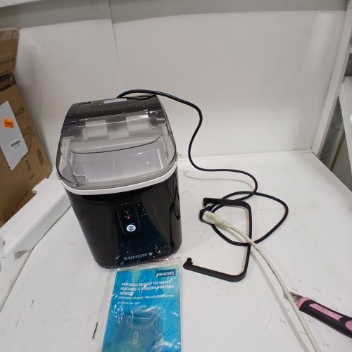 EUHOMY COUNTERTOP NUGGET ICE MAKER - 34LBS/DAY - BLACK (MODEL: IM-12S) image 3