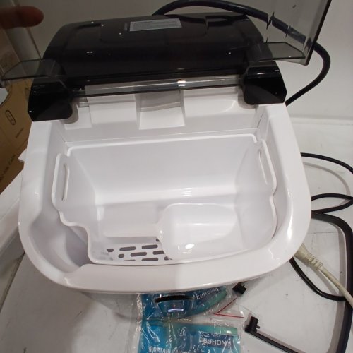 EUHOMY COUNTERTOP NUGGET ICE MAKER - 34LBS/DAY - BLACK (MODEL: IM-12S) image 4