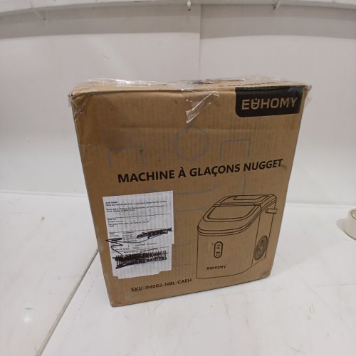 EUHOMY COUNTERTOP NUGGET ICE MAKER - 34LBS/DAY - BLACK (MODEL: IM-12S) image 5
