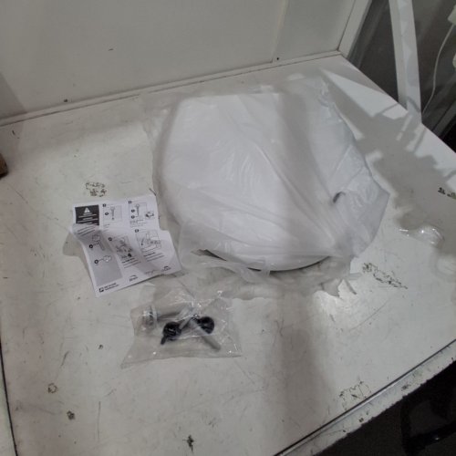 BEMIS PLASTIC ROUND TOILET SEAT - WHITE image 2