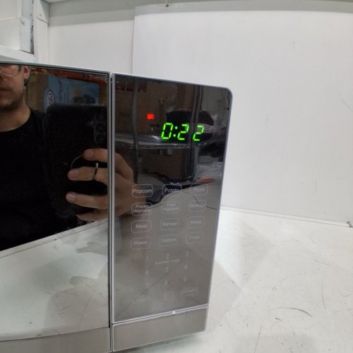 TOTAL CHEF COUNTERTOP MICROWAVE OVEN WITH DIGITAL TOUCH CONTROLS - 700W - 0.7 CU FT - STAINLESS STEEL (MODEL: TCMO-07-SS) image 2