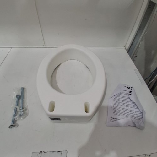 CAREX HEALTH BRANDS 3.5" TOILET SEAT ELEVATOR - ELONGATED image 2