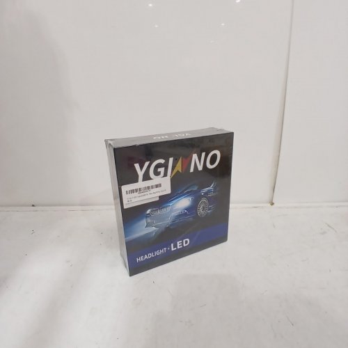 2PK YGINNO LED HEADLIGHTS, 100W, 20000 LUMENS, 6500K - WHITE (MODEL: 9005) image 2