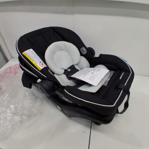 GRACO SNUGRIDE 35 LITE LX INFANT CAR SEAT - MAX WEIGHT 34LBS - BLACK/GREY (MODEL: 2119658) image 3