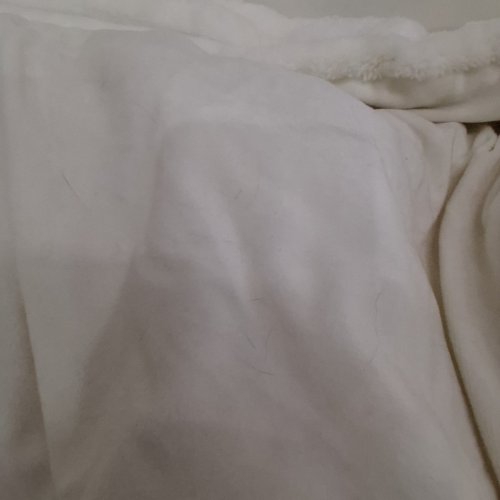 3PC BEDLITE PLUSH FLEECE COMFORTER SET WITH 2 PILLOW SHAMS - QUEEN - BRIGHT WHITE image 7