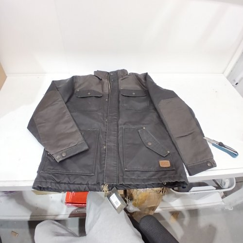 MENS LEGENDARY WHITETAILS TOUGH AS BUCK CHORE COAT - MEDIUM - BLACK image 2