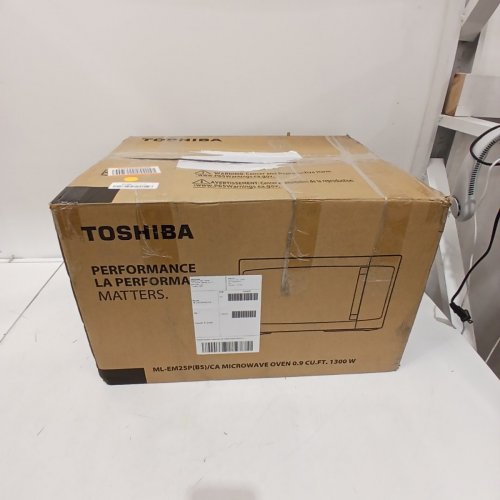 TOSHIBA COMPACT DIGITAL MICROWAVE OVEN - 0.9CU.FT - 1300W - BLACK (MODEL: ML-EM25P(BS)/CA) image 5