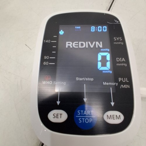 REDIVN ARM TYPE ELECTRONIC BLOOD PRESSURE MONITOR - WHITE/BLACK (MODEL: BSX568) image 2