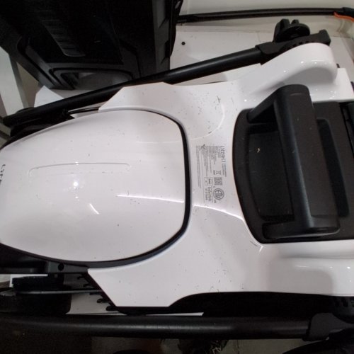 LITHELI SERIES U20 CORDLESS BRUSHLESS 5-POSITION LAWN MOWER WITH 8GAL GRASS BAG - 37"X54" - WHITE/BLACK (MODEL: U20LM00-0A120) image 3