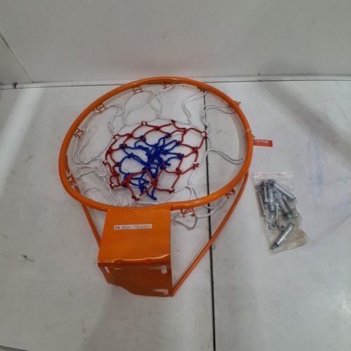 HEAVY DUTY WALL DOOR MOUNTED BASKETBALL RIM - 18" - ORANGE image 4