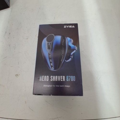 ZYIEA ELECTRIC HEAD SHAVER - 5W, 5 V, 800 MAH, IPX6 - BLUE / BLACK (MODEL: 8780) image 3