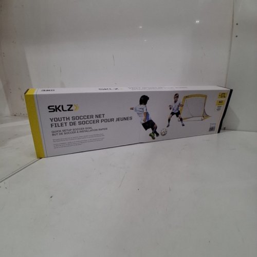 SKLZ QUICK SETUP YOUTH SOCCER GOAL - 4FT X 3FT - YELLOW - (MODEL: 1430696) image 2