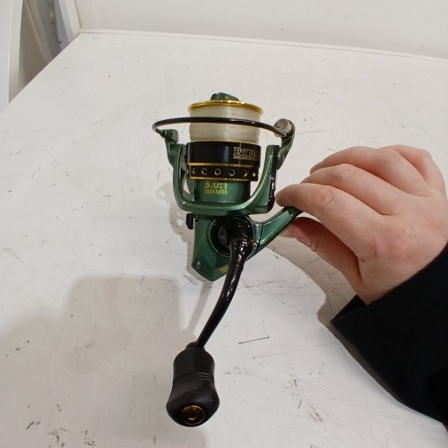 BPS BOREALIS REEL WITH 5.0:1 GEAR RATIO - MEDIUM - GREEN/GOLD (MODEL: BLS4000) image 4
