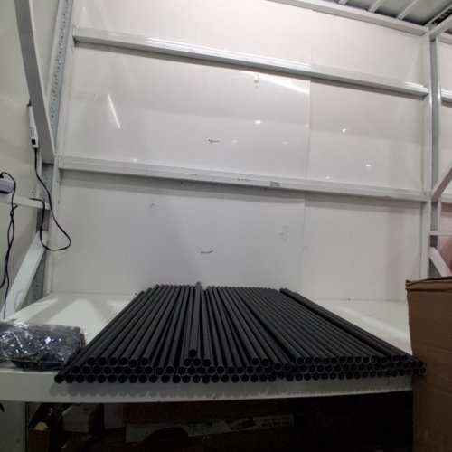 105PK HYPERGIANT ALUMINUM DECK BALUSTERS WITH CONNECTORS AND SCREW - 36" - BLACK image 2