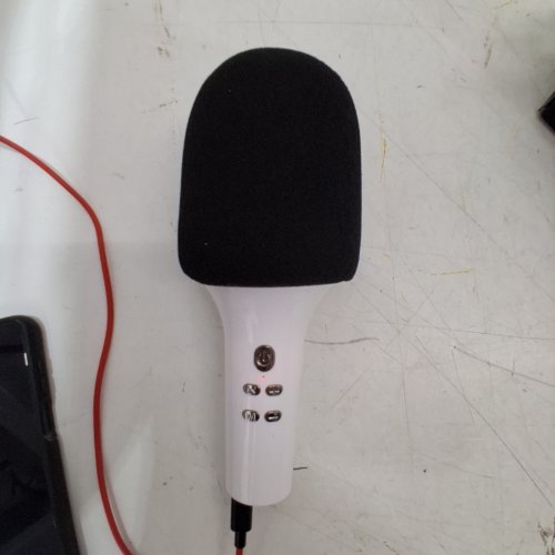 TECH1 WIRELESS VOICE EFFECT MICROPHONE - WHITE/BLACK image 2