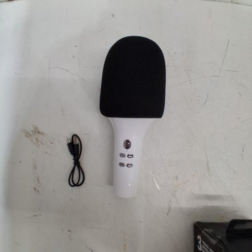 TECH1 WIRELESS VOICE EFFECT MICROPHONE - WHITE/BLACK image 4