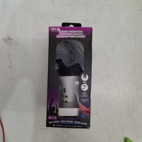 TECH1 WIRELESS VOICE EFFECT MICROPHONE - WHITE/BLACK image 5
