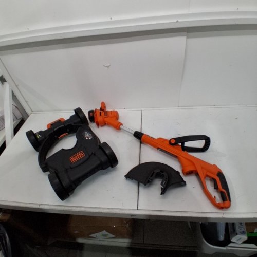 BLACK + DECKER 12" CORDED 3-IN-1 STRING TRIMMER, EDGER & LAWN MOWER - ORANGE/BLACK (MODEL: MTE912) image 3