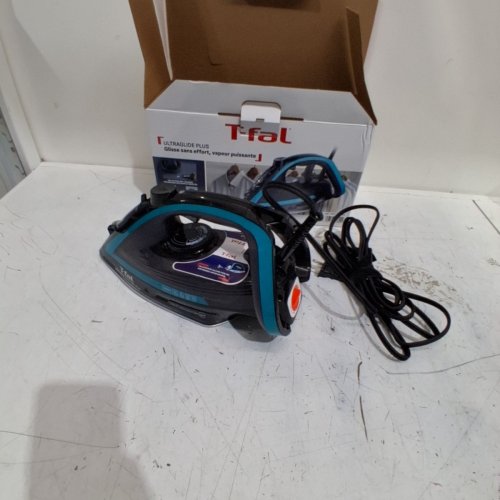 T-FAL ULTRAGLIDE PLUS ENHANCED STEAM IRON WITH CALCIUM COLLECTOR - BLACK/TEAL (MODEL: 1980969/FV5871Q0) image 3