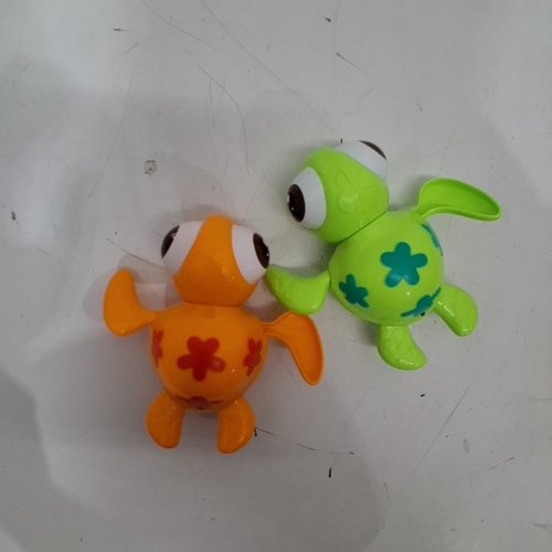 2PK WIND-UP INTERACTIVE SWIMMING SEA TURTLES - 5" - BLUE/GREEN/ORANGE image 3