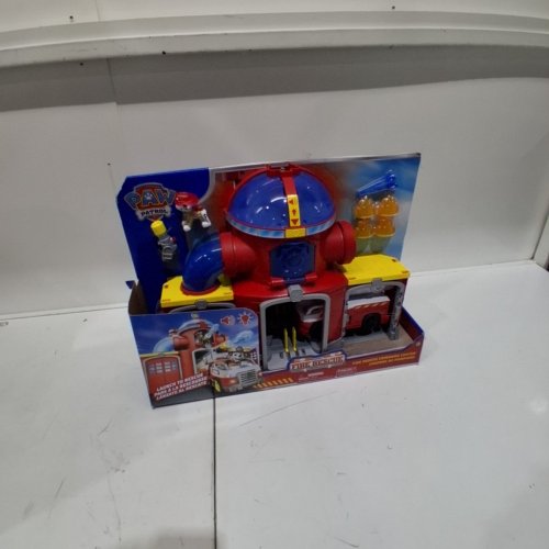 PAW PATROL FIRE RESCUE COMMAND CENTER TOY - RED/ BLUE image 3
