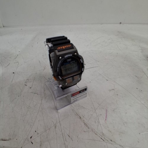 MENS TIMEX IRONMAN 8-LAP OG DIGITAL WATCH - 39MM - BLACK RESIN BAND / GREY ( MODEL; TW5M54300) image 2
