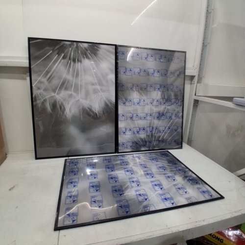 3PK AMERICANFLAT POSTER FRAME WITH POLISHED PLEXIGLASS - 20" X 28" - BLACK image 5