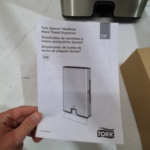 TORK ELEVATION XPRESS HAND TOWEL DISPENSER - SILVER (MODEL: 553028) image 3