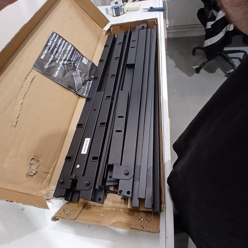 YAPAMAR HEAVY DUTY METAL BED FRAME - 300 LBS CAP - TWIN - BLACK (MODEL: BF-3611V3-TWIN) image 5