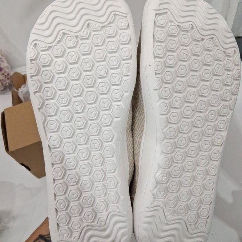 WOMEN'S HOBIBEAR LACE-UP SNEAKERS - 8.5 - BEIGE (STYLE: MM2245) image 3