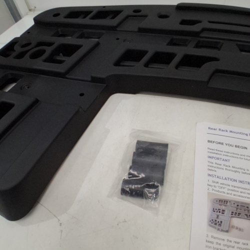 AUPOWER REAR RACK MOUNTING FOR POLARIS SPORTSMAN 500 (2005-2010) - BLACK image 4