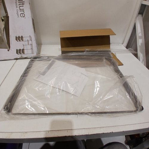 CLOSET CULTURE REPLACEMENT BASKET SURROUND KIT FOR SLIDING CLOSET ORGANIZER FRAME - GREY image 2