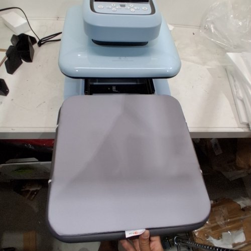 HTVRONT AUTO HEAT PRESS 2 - SUBLIMATION HEAT PRESS MACHINE FOR T SHIRTS WITH ADJUSTABLE PRESSURE AND FAST, EVEN HEATING - 15" X 15" - TEAL (MODEL: HPA01) image 4