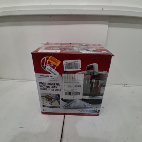 HOOVER CLEANSLATE PORTABLE CARPET & UPHOLSTERY SPOT CLEANER & STAIN REMOVER - 40OZ DUAL TANKS - RED/GREY (MODEL: FH14001VCD) image 6