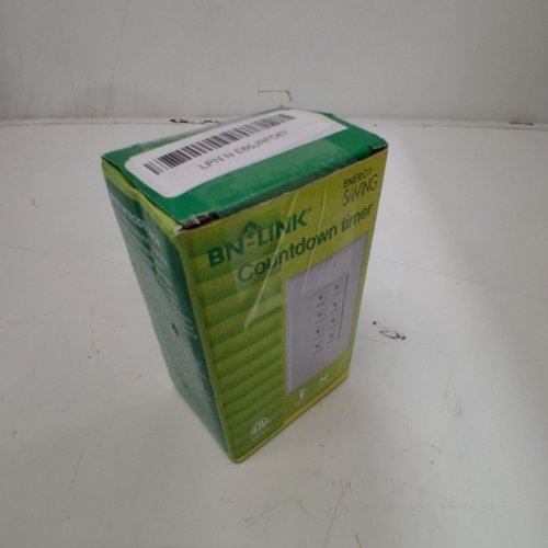 BN-LINK COUNTDOWN DIGITAL IN-WALL TIMER SWITCH WITH PUSH BUTTON 5-15-30-60MINS - WHITE image 3