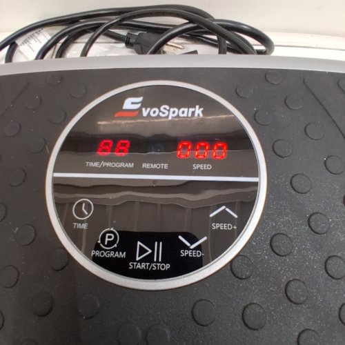 EVOSPARK WHOLE BODY VIBRATION PLATES FOR WEIGHT LOSS & EXERCISE - 450LBS CAPACITY - GREY (MODEL: CAJTF017D-B) image 2