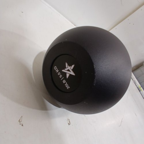 YES4ALL WEIGHTED EXERCISE MACEBALL, MUSCLE TRAINING EQUIPMENT - 20LBS - BLACK image 3