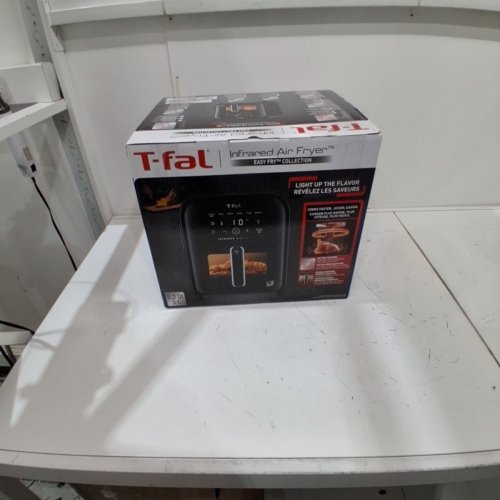 T-FAL INFRARED 7-IN-1 AIR FRYER - 5L - BLACK (MODEL: EY8158U0) image 6