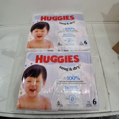 144PK HUGGIES SNUG & DRY SIZE 6 (MODEL: 5641400) image 2