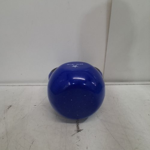 YES4ALL VINYL COATED KETTLEBELL - 40LBS - BLUE (MODEL: PX4K) image 3