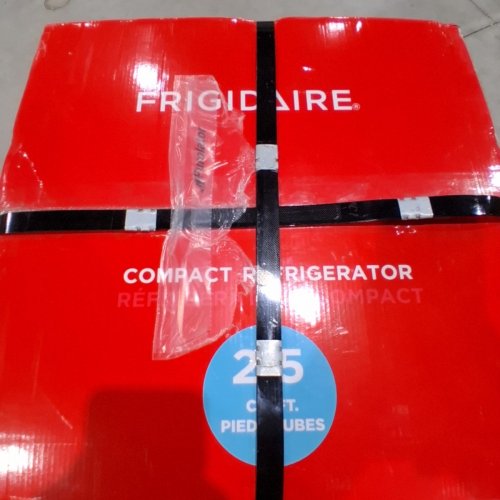 FRIGIDAIRE COMPACT MINI REFRIGERATOR - 2.5 CU. FT - STAINLESS STEEL (MODEL: EFR2856-COM) image 4