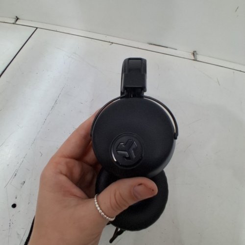 JLAB AUDIO STUDIO WIRED ON-EAR HEADPHONES WITH IN-LINE MICROPHONE - BLACK (MODEL: STUDIO) image 4