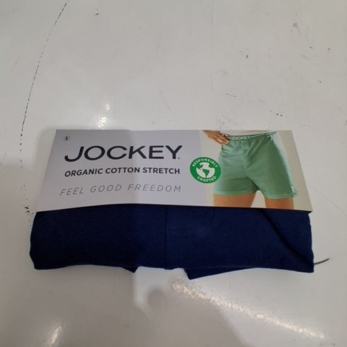 MEN'S JOCKEY ORGANIC COTTON STRETCH UNDERWEAR - LARGE - NAVY image 2