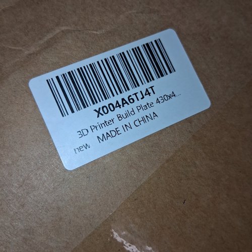 FLEXIBLE 3D PRINTER BUILD BASE PLATE FOR SPECIFIC 3D PRINTERS - 200℃ HIGH TEMPERATURE - 17" X 17" - BRONZE image 2