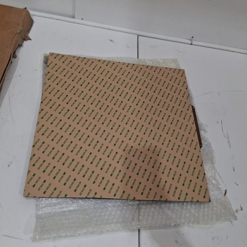 FLEXIBLE 3D PRINTER BUILD BASE PLATE FOR SPECIFIC 3D PRINTERS - 200℃ HIGH TEMPERATURE - 17" X 17" - BRONZE image 4